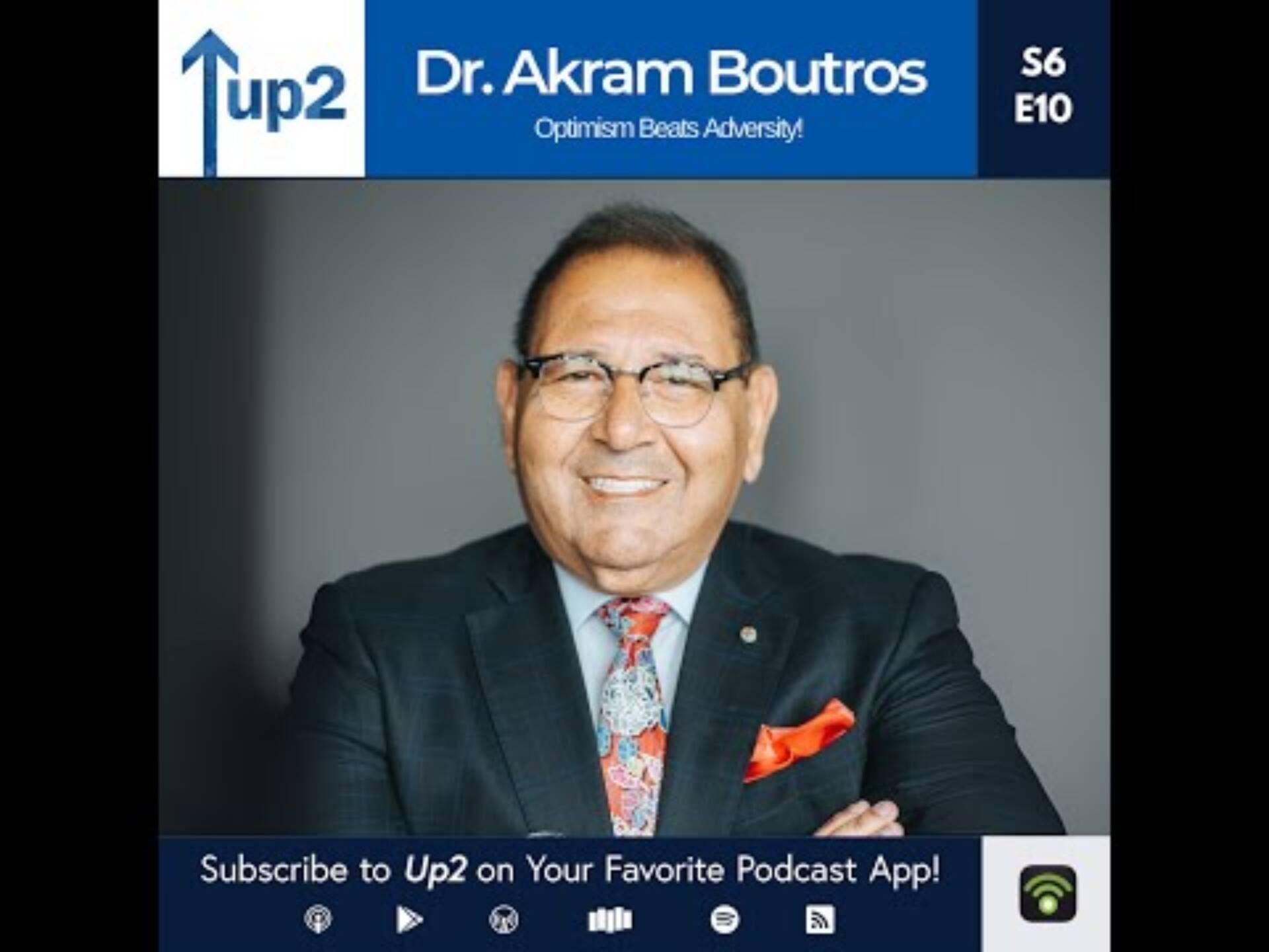 Dr Akram Boutros: Optimism Beats Adversity!
